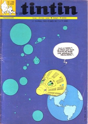 Tintin : Journal Des Jeunes De 7 A 77 Ans 1155