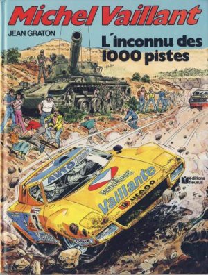 couverture, jaquette Michel Vaillant 34  - l'inconnu des 1000  pistes (Fleurus BD) BD
