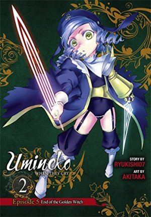 couverture, jaquette Umineko no Naku Koro ni Chiru Episode 5: End of the Golden Witch 2  (Yen Press) Manga