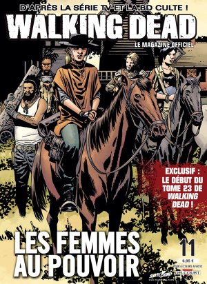 couverture, jaquette Walking Dead - Le Magazine Officiel 11  - 11AKiosque (2013 - En Cours) (delcourt bd) Magazine
