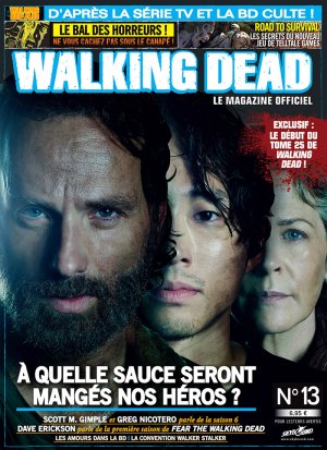 couverture, jaquette Walking Dead - Le Magazine Officiel 13  - 13AKiosque (2013 - En Cours) (delcourt bd) Magazine