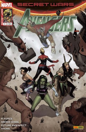 couverture, jaquette Secret Wars - Avengers 3 Kiosque (2016) (Panini Comics) Comics
