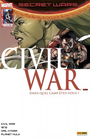 couverture, jaquette Secret Wars - Civil War 3 Kiosque (2016) (Panini Comics) Comics
