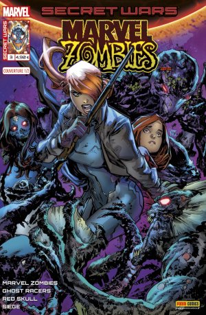 Secret Wars - Marvel Zombies 3 - Couverture 1/2 (Ken Lashley – tirage 50%) 