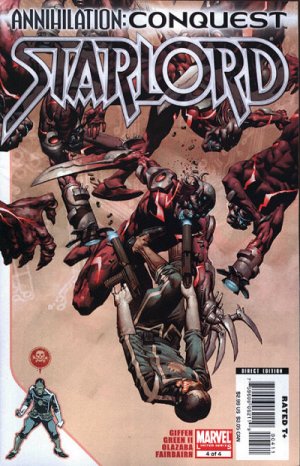 Annihilation - Conquest - Starlord # 4 Issues (2007)
