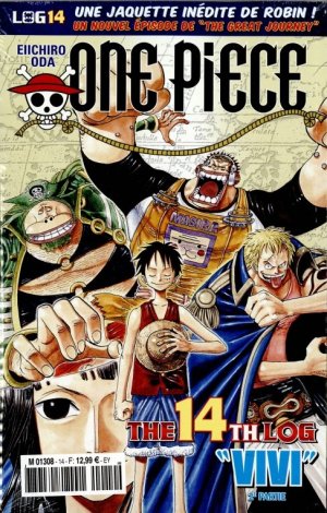 couverture, jaquette One Piece 14 Logs (Hachette) Manga
