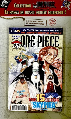 couverture, jaquette One Piece 15 Logs (Hachette) Manga
