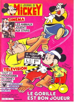 couverture, jaquette Le journal de Mickey 1700  (Disney) Magazine