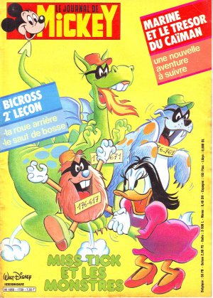 couverture, jaquette Le journal de Mickey 1729  (Disney) Magazine