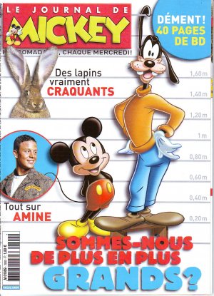 couverture, jaquette Le journal de Mickey 2802  (Disney) Magazine