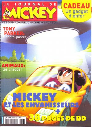 couverture, jaquette Le journal de Mickey 2803  (Disney) Magazine