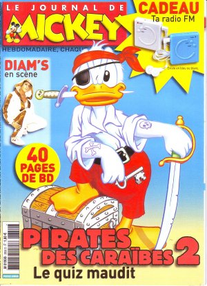 couverture, jaquette Le journal de Mickey 2850  (Disney) Magazine