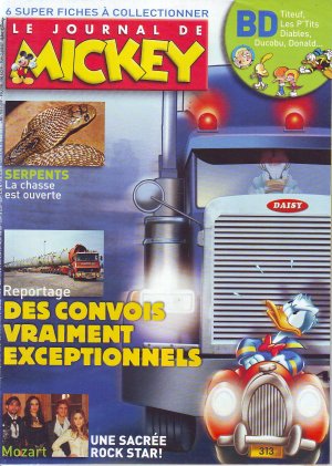 couverture, jaquette Le journal de Mickey 2953  (Disney) Magazine