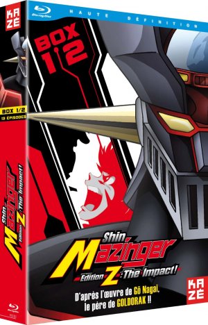 couverture, jaquette Shin Mazinger Edition Z : The Impact ! 1 Blu-ray (Kaze) Série TV animée