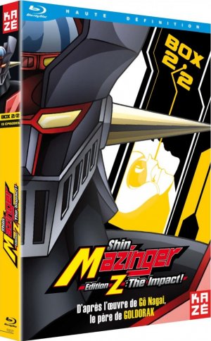 couverture, jaquette Shin Mazinger Edition Z : The Impact ! 2 Blu-ray (Kaze) Série TV animée