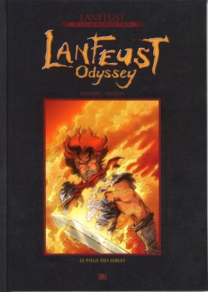 couverture, jaquette Lanfeust odyssey 5  - Le piège des sables Deluxe (Hachette manga) BD