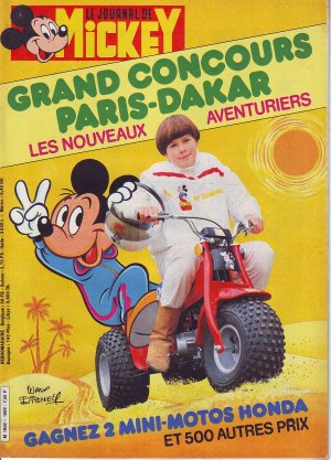 couverture, jaquette Le journal de Mickey 1699  (Disney) Magazine