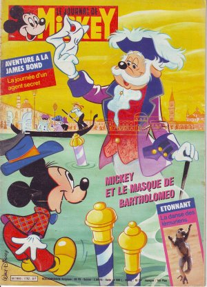 couverture, jaquette Le journal de Mickey 1782  (Disney) Magazine