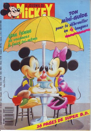 couverture, jaquette Le journal de Mickey 1934  (Disney) Magazine