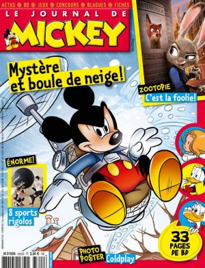 couverture, jaquette Le journal de Mickey 3322  (Disney) Magazine