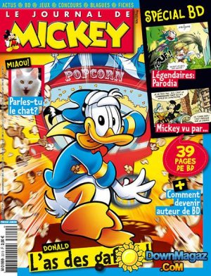 couverture, jaquette Le journal de Mickey 3319  (Disney) Magazine