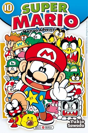couverture, jaquette Super Mario - Manga adventures 10 Manga adventures (soleil manga) Manga