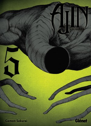 couverture, jaquette Ajin 5  (Glénat Manga) Manga