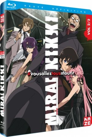 couverture, jaquette Mirai Nikki 2 Blu-ray (Kaze) Série TV animée