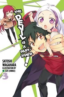 couverture, jaquette Hataraku Maou-Sama! 3  (Yen Press) Light novel