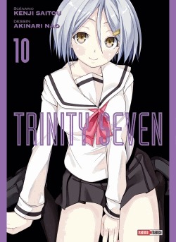 couverture, jaquette Trinity Seven 10  (Panini manga) Manga