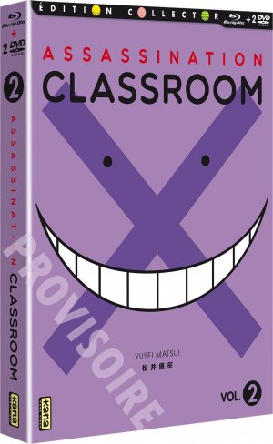 couverture, jaquette Assassination Classroom 2 Collector - Combo DVD/Blu-Ray (Kana home video) Série TV animée