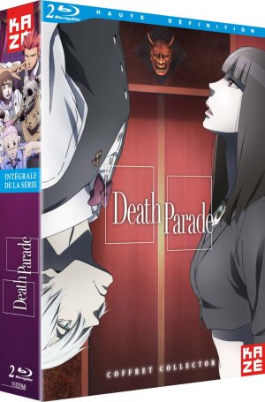 couverture, jaquette Death Parade  Intégrale Collector Blu-ray (Kaze) Série TV animée