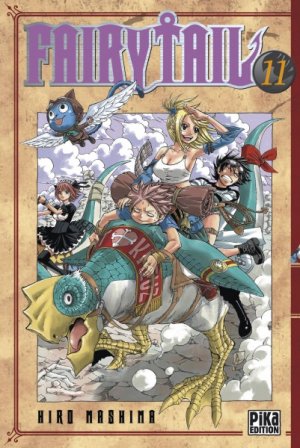 couverture, jaquette Fairy Tail 11  (Pika) Manga