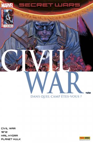 couverture, jaquette Secret Wars - Civil War 4 Kiosque (2016) (Panini Comics) Comics