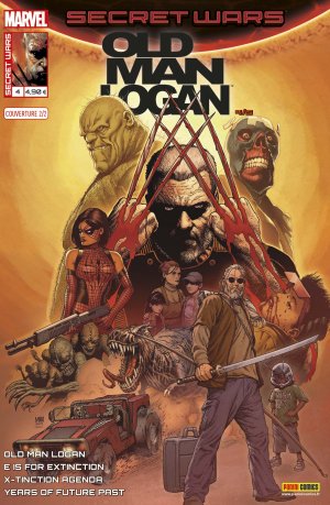 Secret Wars - Old Man Logan 4 - Couverture 2/2 (Steve McNiven – tirage 50%)