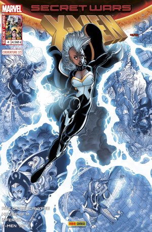 X-Men - Secret Wars : X-Men 4 - Couverture 2/2 (Nick Bradshaw – tirage 50%)