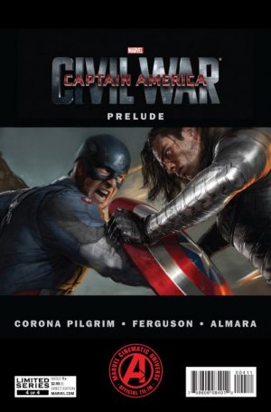 Marvel's Captain America - Civil War Prelude # 4 Issues