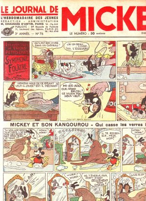 Le journal de Mickey - Première série édition Simple