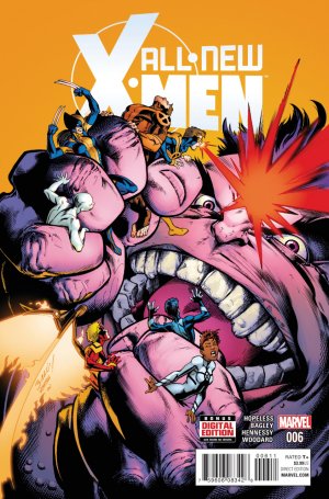 couverture, jaquette X-Men - All-New X-Men 6  - Issue 6Issues V2 (2015 - 2017) (Marvel) Comics