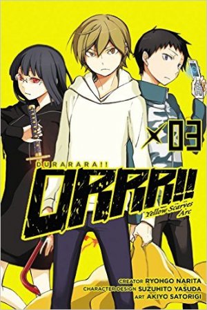 couverture, jaquette Durarara!! - Kôkinzoku-hen 3  (Yen Press) Manga
