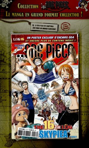 couverture, jaquette One Piece 16 Logs (Hachette) Manga
