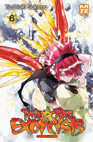 couverture, jaquette Twin star exorcists – Les Onmyôji Suprêmes 6  (kazé manga) Manga