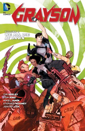 couverture, jaquette Grayson 2  - We all die at dawnTPB softcover (souple) (DC Comics) Comics