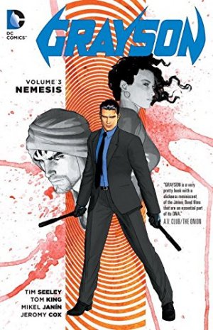 couverture, jaquette Grayson 3  - NemesisTPB softcover (souple) (DC Comics) Comics