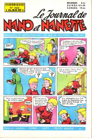 Nano et Nanette 222