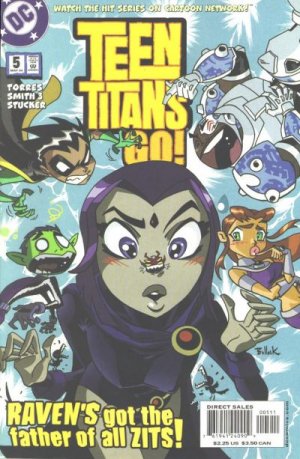 couverture, jaquette Teen Titans Go ! 5  - Monster ZitIssues V1 (2004 - 2008) (DC Comics) Comics