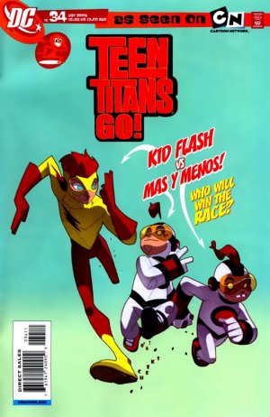 couverture, jaquette Teen Titans Go ! 34  - The Great RaceIssues V1 (2004 - 2008) (DC Comics) Comics