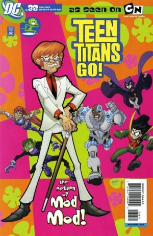 couverture, jaquette Teen Titans Go ! 38  - It's a Mod, Mod, Mod, Mod WorldIssues V1 (2004 - 2008) (DC Comics) Comics