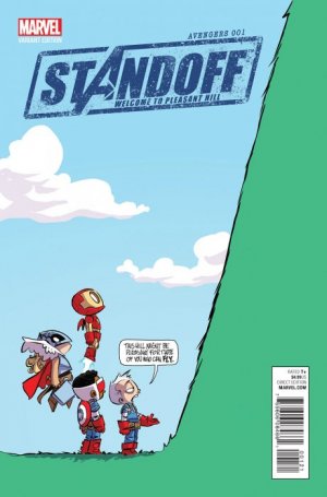 Avengers Standoff - Welcome to Pleasant Hill 1 - (baby variant by Skottie Young)
