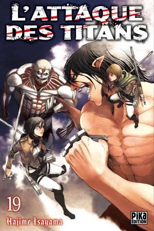 couverture, jaquette L'Attaque des Titans 19  (Pika) Manga